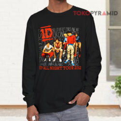 Vintage One Direction Up All Night Tour 2012 Shirt 4 Vintage One Direction Up All Night Tour 2012 Long sleeved