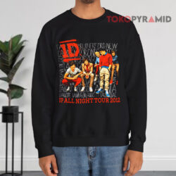 Vintage One Direction Up All Night Tour 2012 Shirt 3 Vintage One Direction Up All Night Tour 2012 Sweatshirt