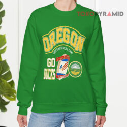 Vintage Oregon Ducks 1990 Freedom Bowl Green Sweatshirt