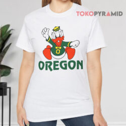 Vintage Oregon Ducks Donald Duck Shirt 2 Vintage Oregon Ducks Donald Duck White T shirt