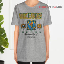Vintage Oregon Ducks University Of Oregon Grey T shirt