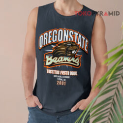 Vintage Oregon State Beavers Tostitos Fiesta Bowl 2001 Tank Top