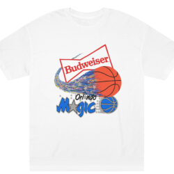 Vintage Orlando Magic Budweiser Basketball T-shirt 5 Vintage Orlando Magic Budweiser Basketball T shirt