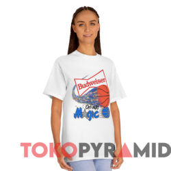 Vintage Orlando Magic Budweiser Basketball T shirt White T shirt