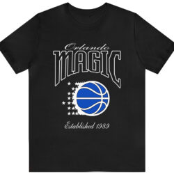Vintage Orlando Magic Established 1989 T-shirt 5 Vintage Orlando Magic Established 1989 T shirt