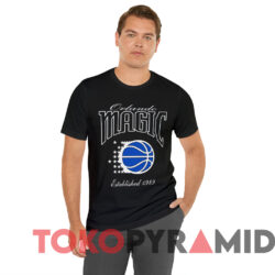 Vintage Orlando Magic Established 1989 T shirt Black T shirt