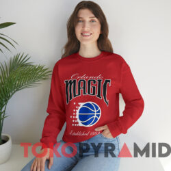 Vintage Orlando Magic Established 1989 T-shirt 3 Vintage Orlando Magic Established 1989 T shirt Red Sweatshirt