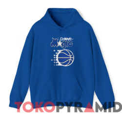 Vintage Orlando Magic Logo Basketball T shirt Blue Hoodie