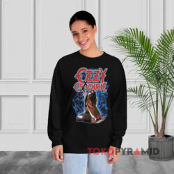 Vintage Ozzy Osbourne Blizzard Of Ozz Black Long sleeved