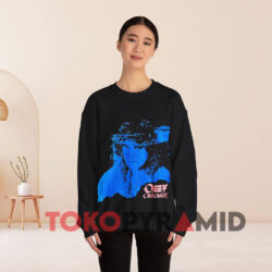 Vintage Ozzy Osbourne Crown Of Thorns 1988 Black Sweatshirt