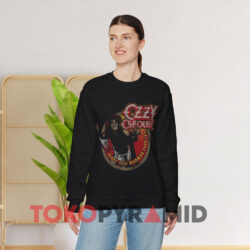 Vintage Ozzy Osbourne Diary Of A Madman 1982 Shirt 3 Vintage Ozzy Osbourne Diary Of A Madman 1982 Black Sweatshirt