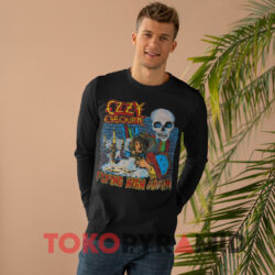 Vintage Ozzy Osbourne Flying High Again Shirt 4 Vintage Ozzy Osbourne Flying High Again Black Long sleeved