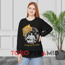 Vintage Ozzy Osbourne Hath Murdered Sleep Tour Shirt Double Sided 3 Vintage Ozzy Osbourne Hath Murdered Sleep Tour Black Long sleeved Front