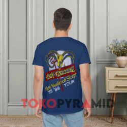 Vintage Ozzy Osbourne Hath Murdered Sleep Tour Shirt Double Sided 2 Vintage Ozzy Osbourne Hath Murdered Sleep Tour Navy T shirt Back