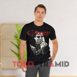 Vintage Ozzy Osbourne Middle Finger Black T shirt