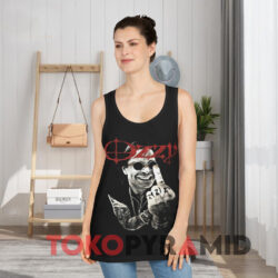 Vintage Ozzy OsBourne Middle Finger Shirt 2 Vintage Ozzy Osbourne Middle Finger Black Tank Top