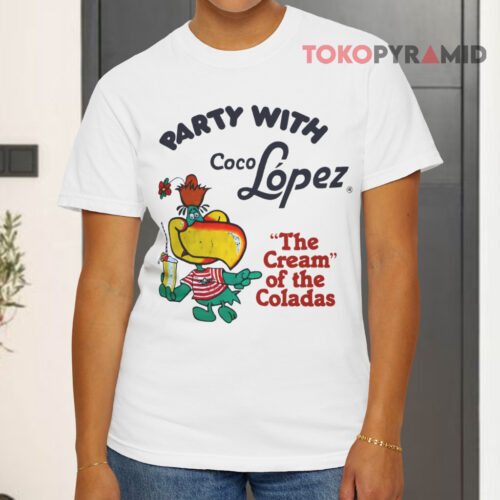 Vintage Party With Coco Lopez White T shirt