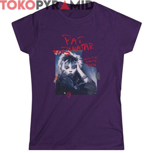 Vintage Pat Benatar Seven the Hard Way Tour 86 Shirt Vintage Pat Benatar Seven the Hard Way Tour 86 Shirt