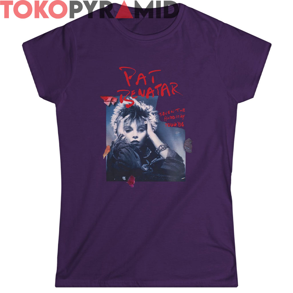 Vintage Pat Benatar Seven the Hard Way Tour 86 Shirt Vintage Pat Benatar Seven the Hard Way Tour 86 Shirt