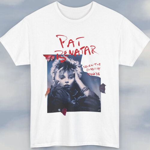 Vintage Pat Benatar Seven the Hard Way Tour 86 Shirt Vintage Pat Benatar Seven the Hard Way Tour 86 Shirt