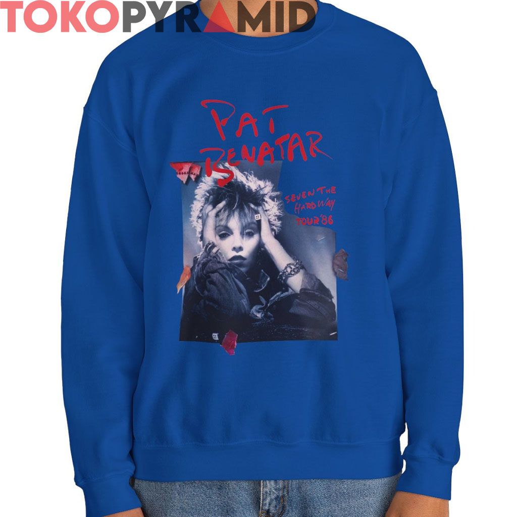 Vintage Pat Benatar Seven the Hard Way Tour 86 Shirt Vintage Pat Benatar Seven the Hard Way Tour 86 Shirt