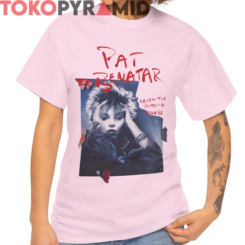 Vintage Pat Benatar Seven the Hard Way Tour 86 Shirt Vintage Pat Benatar Seven the Hard Way Tour 86 Shirt