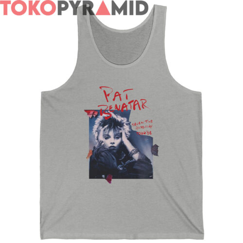 Vintage Pat Benatar Seven the Hard Way Tour 86 Shirt Vintage Pat Benatar Seven the Hard Way Tour 86 Shirt