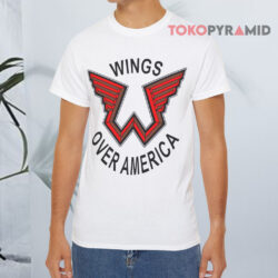Vintage Paul McCartney 1976 Wings Over America Shirt 1 Vintage Paul Mccartney 1976 Wings Over America White T shirt