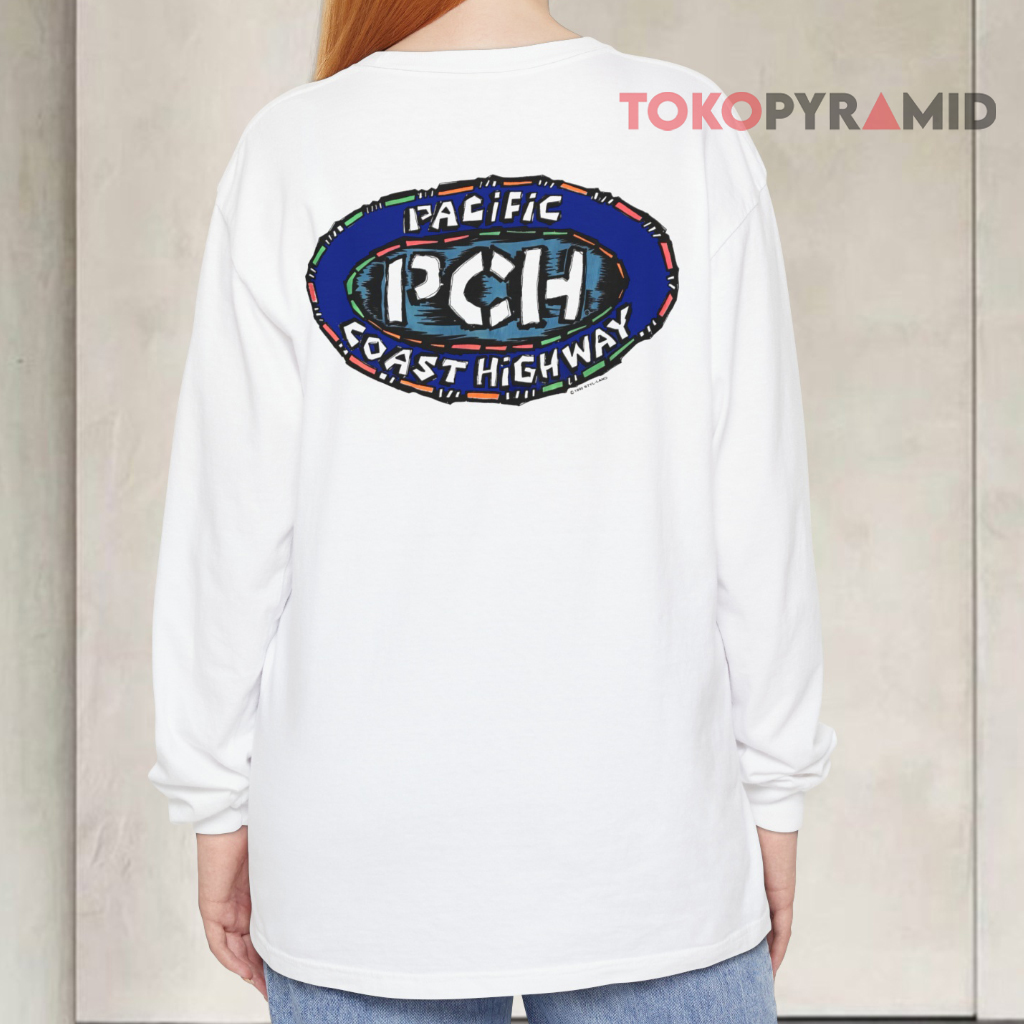Vintage Pch Pacific Coast Highway 1990 Long sleeved Back Vintage Pch Pacific Coast Highway 1990 Long sleeved Back
