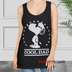 Vintage Peanuts Joe Cool Snoopy Cool Dad Shirt 2 Vintage Peanuts Joe Cool Snoopy Cool Dad Black Tank Top