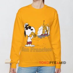 Vintage Peanuts Joe Cool Snoopy San Francisco Shirt