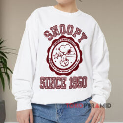 Vintage Peanuts Snoopy Big Logo Since 1950 Shirt 3 Vintage Peanuts Snoopy Big Logo Since 1950 Sweatshirt