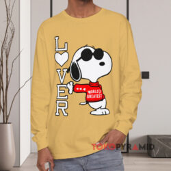 Vintage Peanuts Snoopy World's Greatest Lover Long sleeved