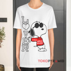 Vintage Peanuts Snoopy World's Greatest Lover White T shirt