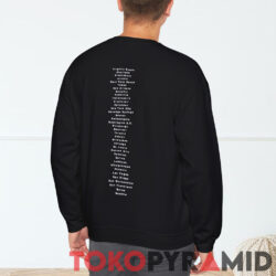 Vintage Pearl Jam Binaural 2000 Tour 2-sided Shirt 4 Vintage Pearl Jam Binaural 2000 Tour 2 sided Back Sweatshirt