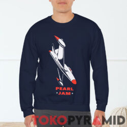 Vintage Pearl Jam Black Box Jet Airplane 2-sided Shirt 3 Vintage Pearl Jam Black Box Jet Airplane 2 sided Front Sweatshirt