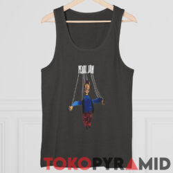 Vintage Pearl Jam Freak Shallow Puppet Tour 2 sided Tank Top