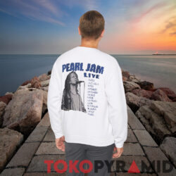 Vintage Pearl Jam Vitalogy Tour 95 96 2-sided Shirt 4 Vintage Pearl Jam Vitalogy Tour 95 96 2 sided Back Sweatshirt