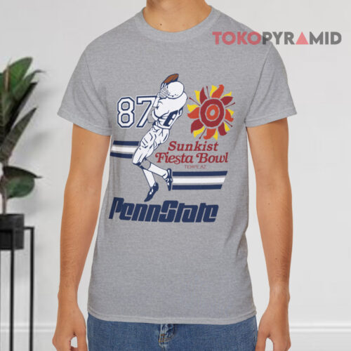 Vintage Penn State 1987 Sunkist Fiesta Bowl Grey T shirt Vintage Penn State 1987 Sunkist Fiesta Bowl Grey T shirt