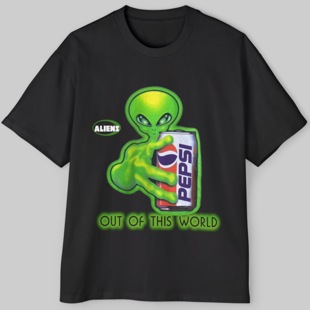 Vintage Pepsi Alien Out Of This World T shirt Vintage Pepsi Alien Out Of This World T shirt