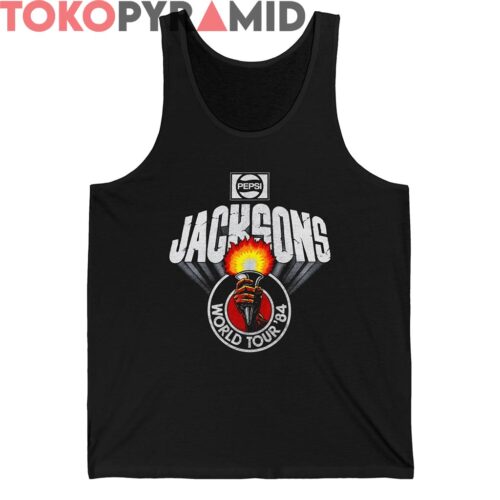Vintage Pepsi Jacksons World Tour 1984 Shirt