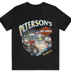 Vintage Peterson's Harley-Davidson Miami Florida T-shirt 5 Vintage Peterson's Harley Davidson Miami Florida T shirt