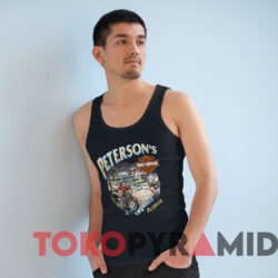 Vintage Peterson's Harley-Davidson Miami Florida T-shirt 3 Vintage Peterson's Harley Davidson Miami Florida T shirt Black TankTop