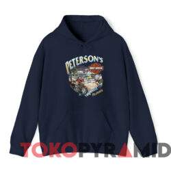 Vintage Peterson's Harley-Davidson Miami Florida T-shirt 2 Vintage Peterson's Harley Davidson Miami Florida T shirt Navy Hoodie