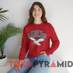 Vintage Philadelphia Eagles 1990s T-shirt 3 Vintage Philadelphia Eagles 1990s T shirt Red Sweatshirt