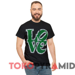 Vintage Philadelphia Eagles Love Park Logo T shirt Black T shirt