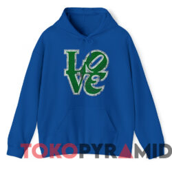 Vintage Philadelphia Eagles Love Park Logo T-Shirt 2 Vintage Philadelphia Eagles Love Park Logo T shirt Blue Hoodie