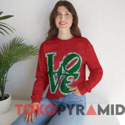 Vintage Philadelphia Eagles Love Park Logo T-Shirt 3 Vintage Philadelphia Eagles Love Park Logo T shirt Red Sweatshirt