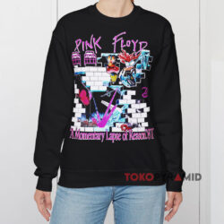 Vintage Pink Floyd 1988 A Momentary Lapse Of Reason Shirt 3 Vintage Pink Floyd 1988 A Momentary Lapse Of Reason Black Sweatshirt