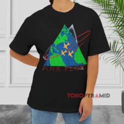 Vintage Pink Floyd 1988 World Tour Black T shirt Front